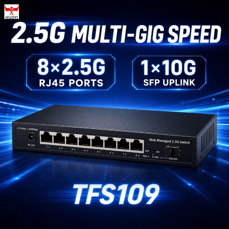 8 Portlu 2.5Gb Yönetilebilir A - Sfp+ 10G Managed Switch 8 Port incelemesi ve fiyatı