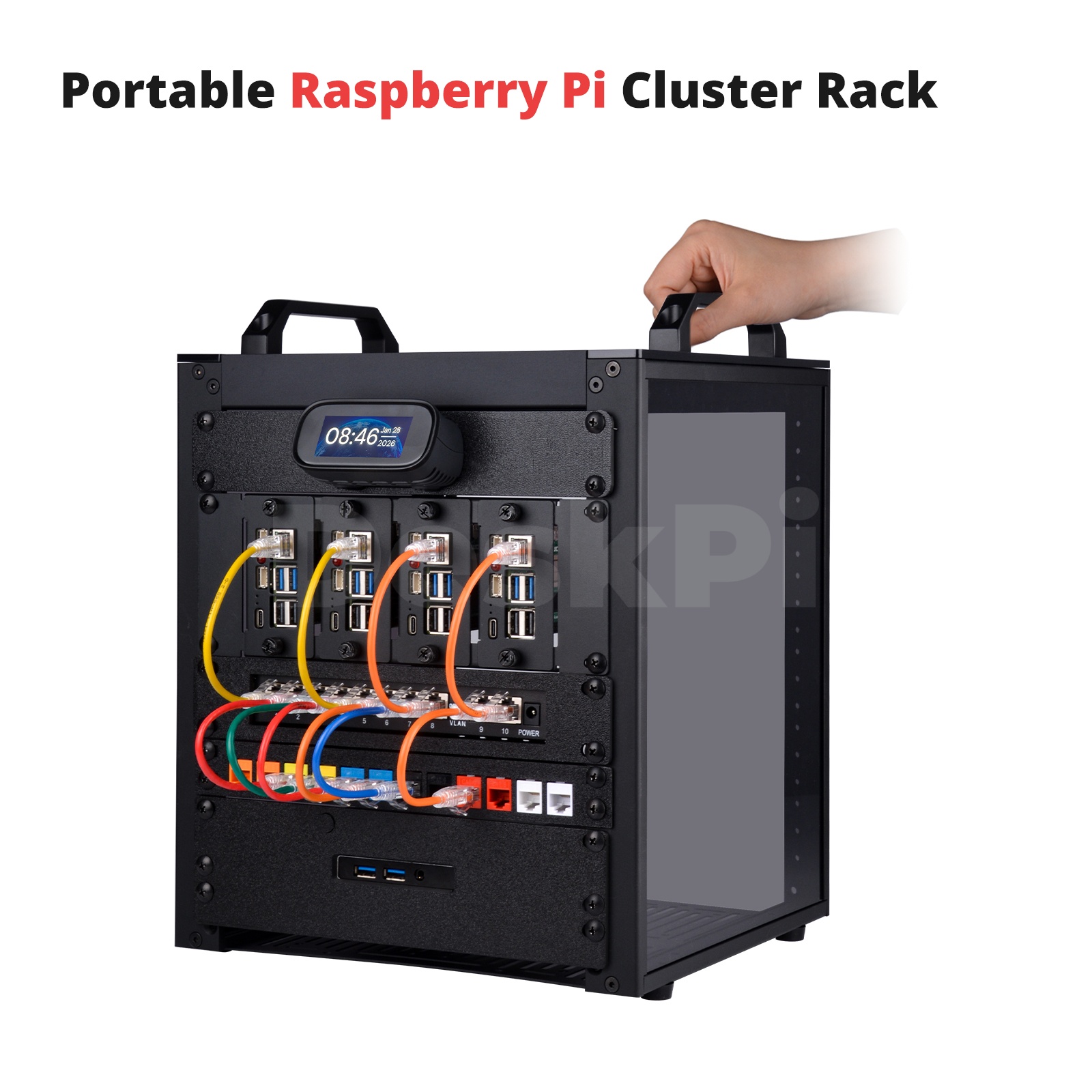 DeskPi RackMate T1/2 Plus Raf  - Deskpi Super6C incelemesi ve fiyatı